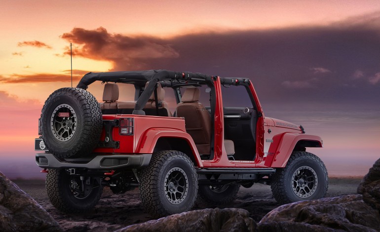 Jeep Wrangler Red Rock dimensioni, consumi, colori, caratteristiche