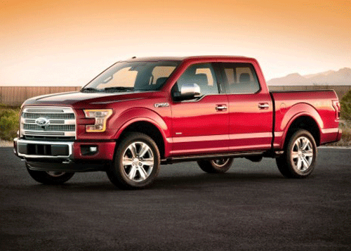 2015 Ford F 150 side angle