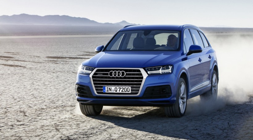 Audi Q7 2015 horizontal lancio sezione grande doppio