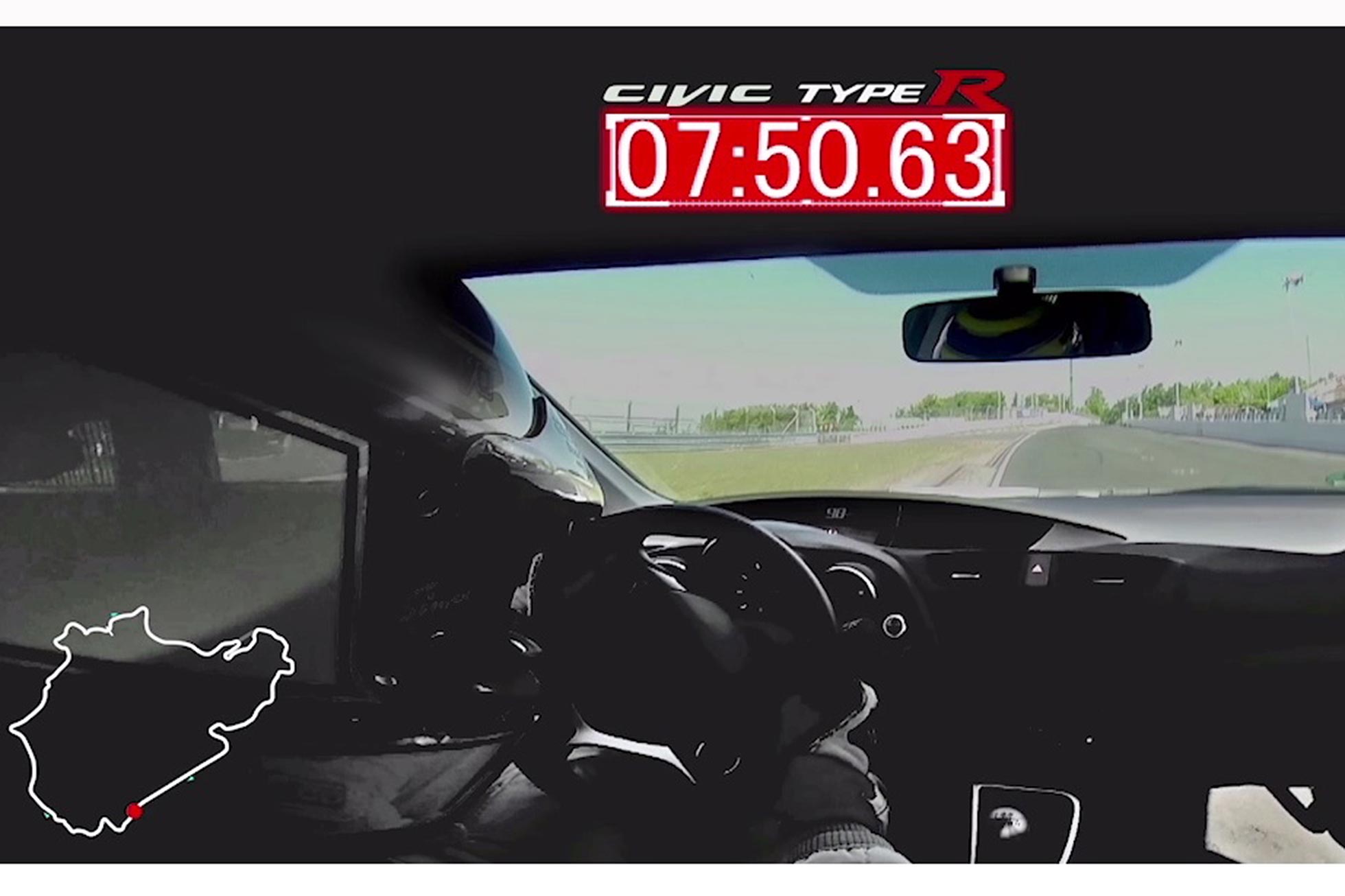 Record al Nürburgring Honda Civic Type R 2015