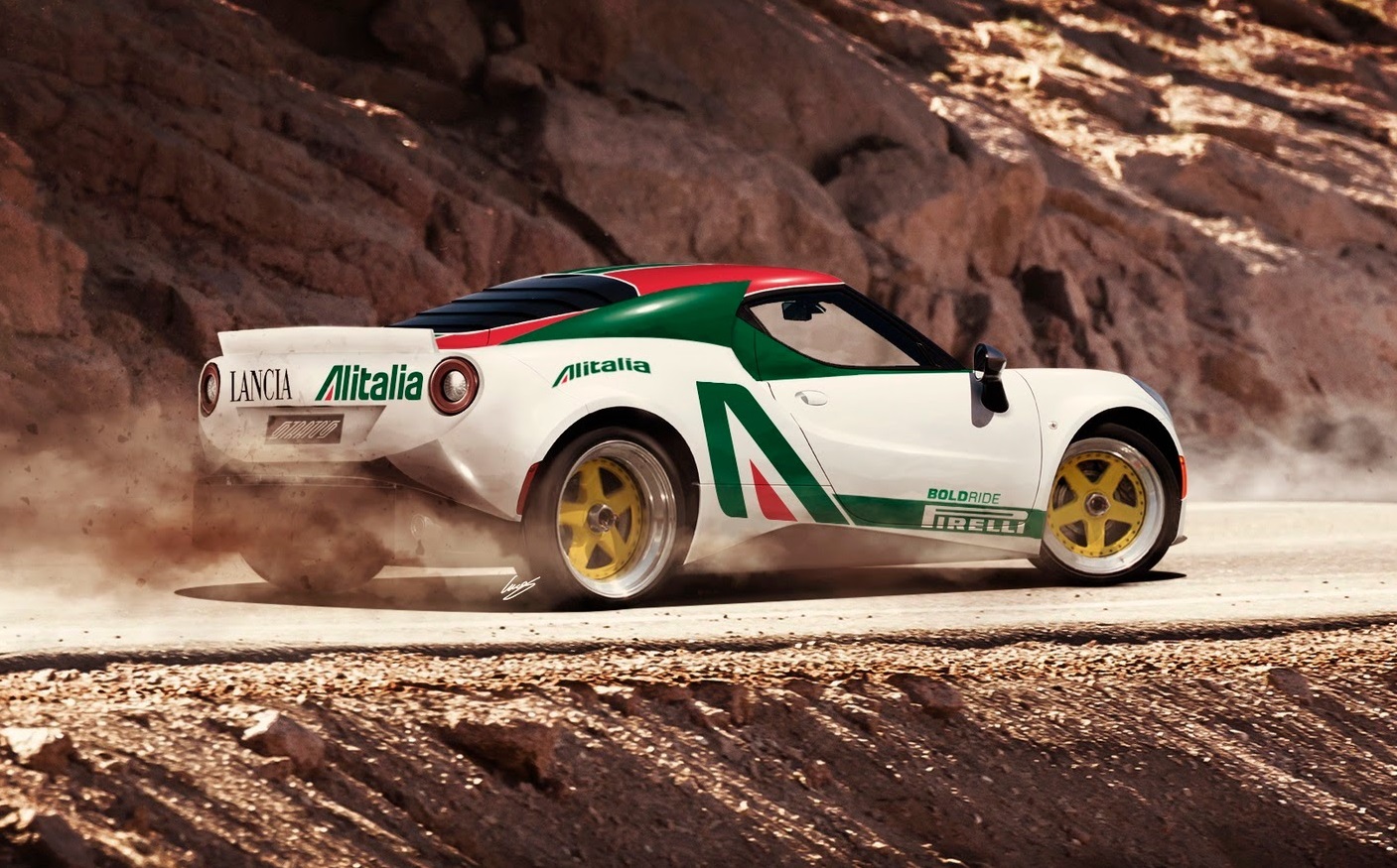 Caratteristiche Alfa Romeo 4C campionato Rally