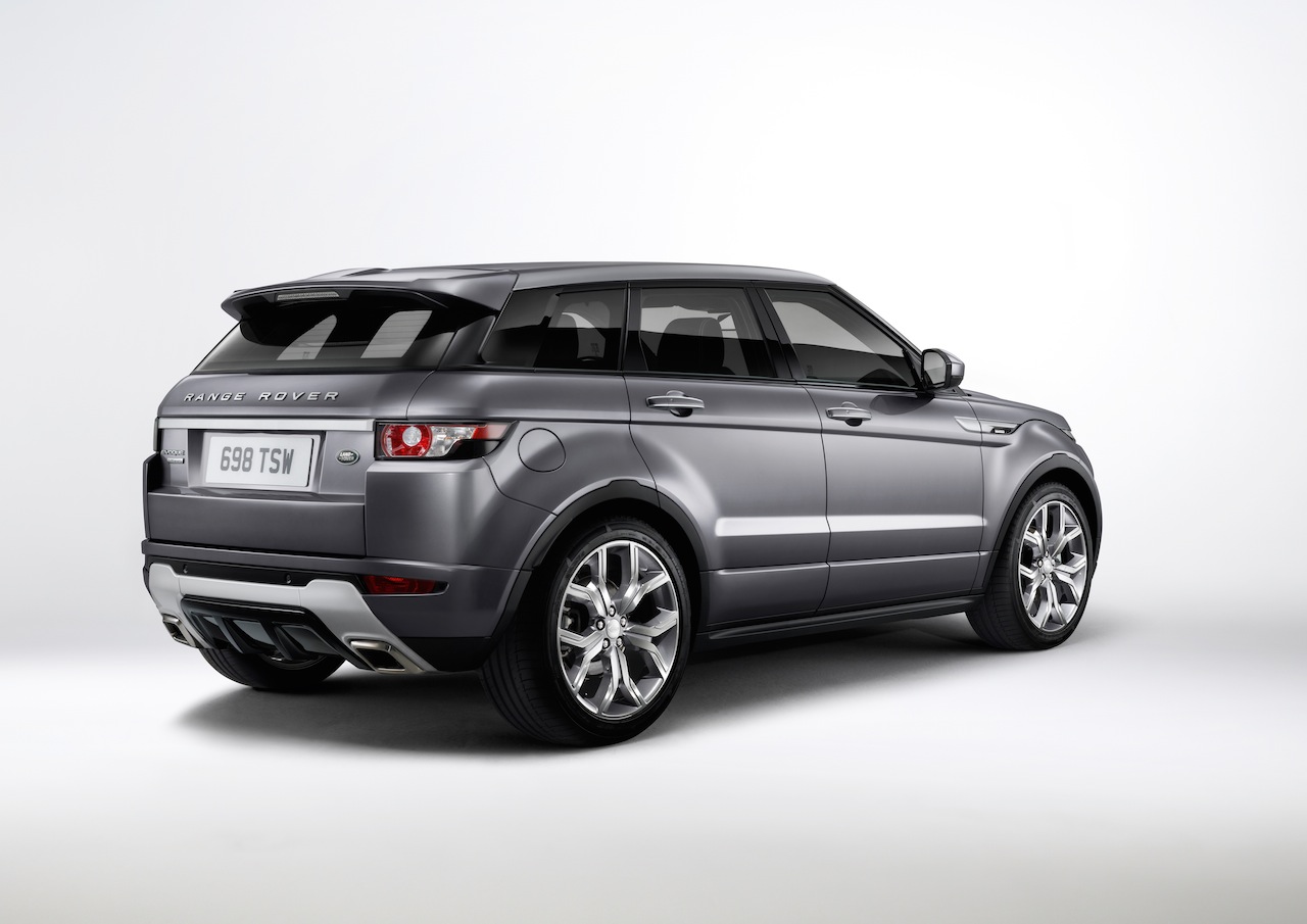 2015 Range Rover Evoque Autobiography Press Shot rear