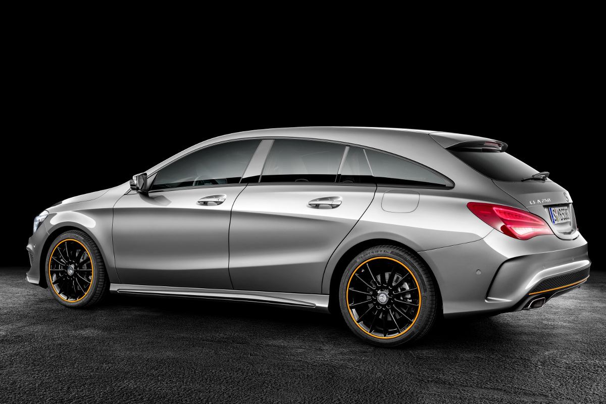 Design interni Mercedes CLA Shooting Brake 2015