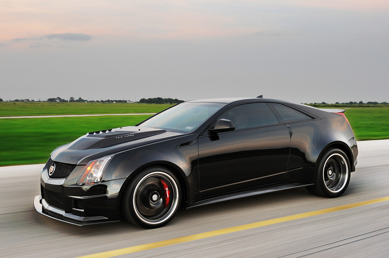 Hennessey VR1200 CTS V front side motion