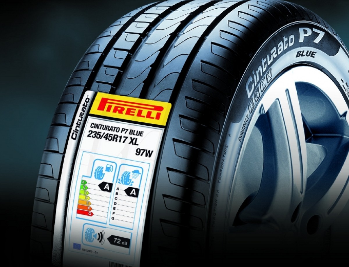 pirelli cinturato p7 blue etichetta 2012