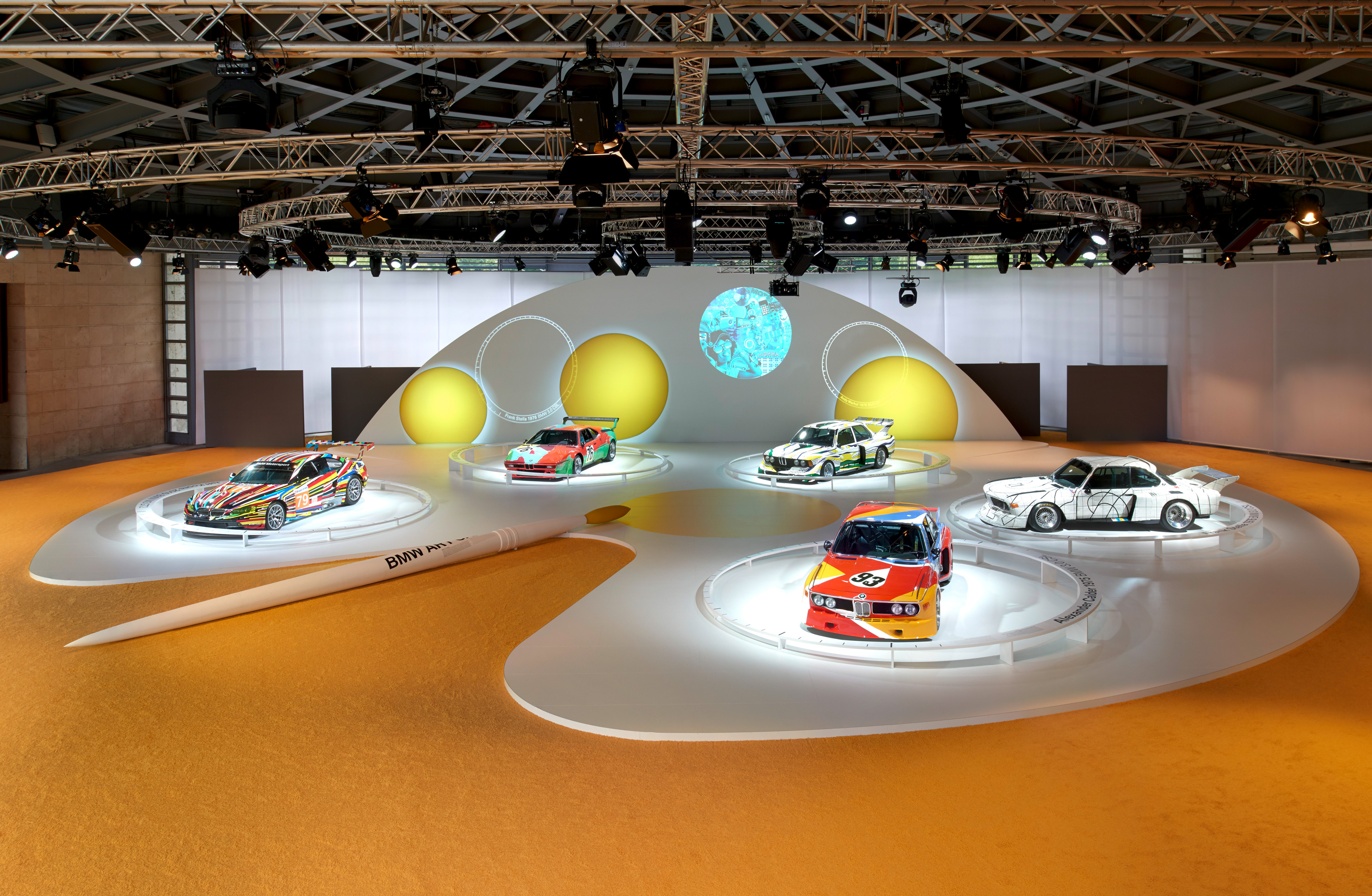 bmw celebrates 40 years of bmw art cars rolling sculptures take to the stage around the world in 2015 p90185156 highres