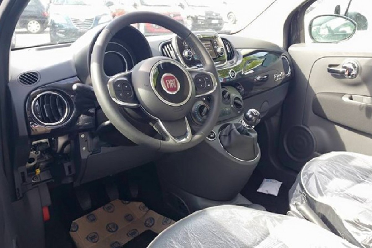 Fiat 500 restyling interno