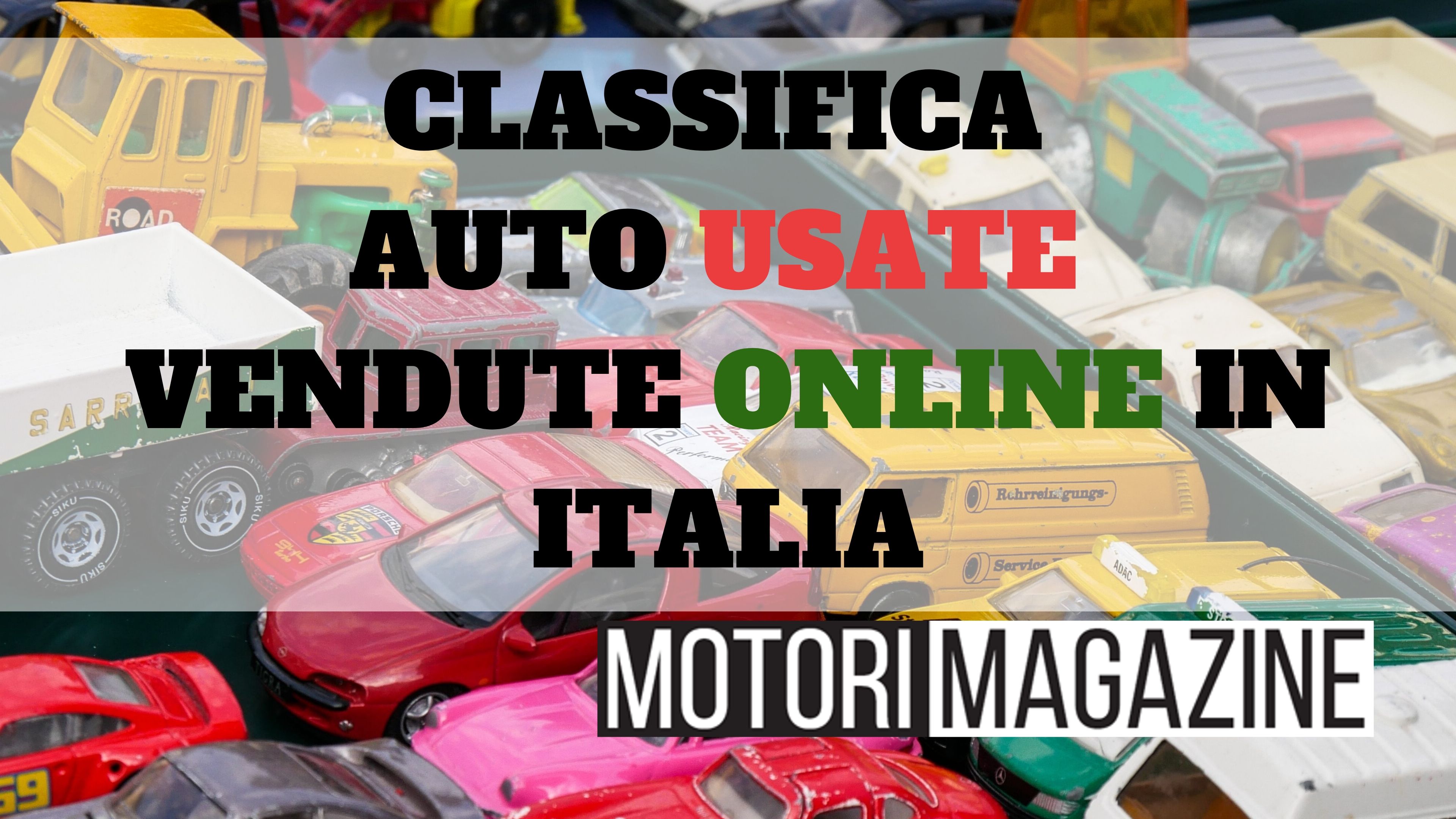 Auto usate più vendute in Italia