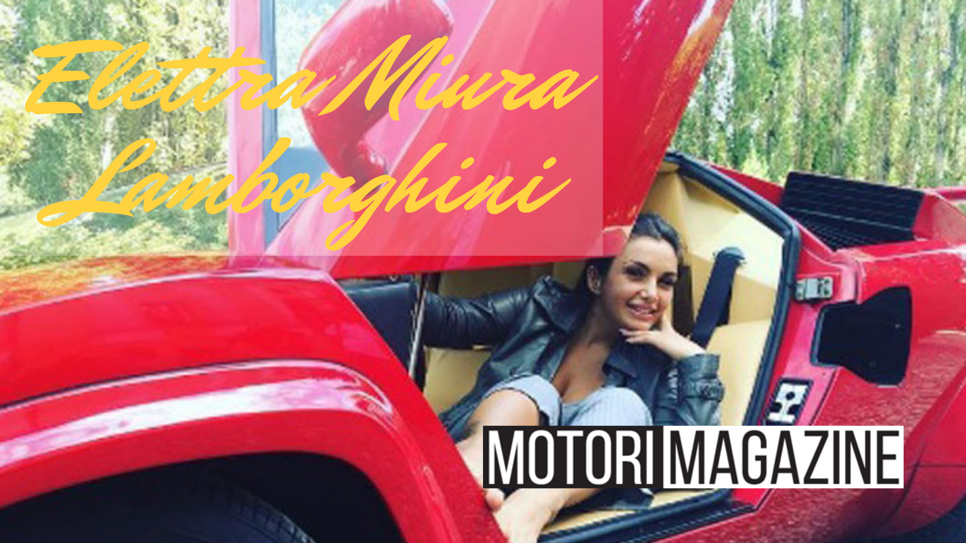 Elettra Miura Lamborghini
