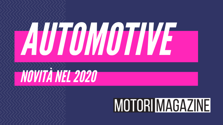 novità 2020