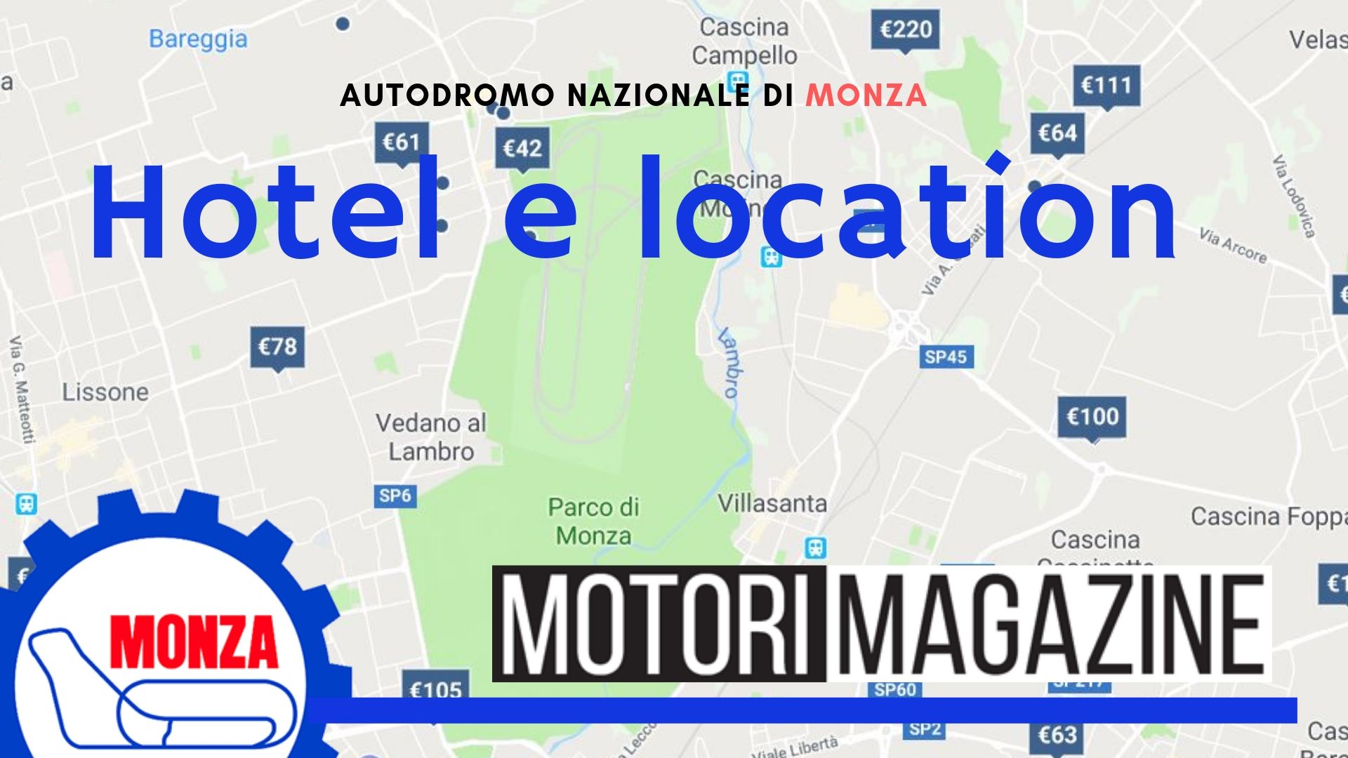 Monza 2019 dove soggiornare