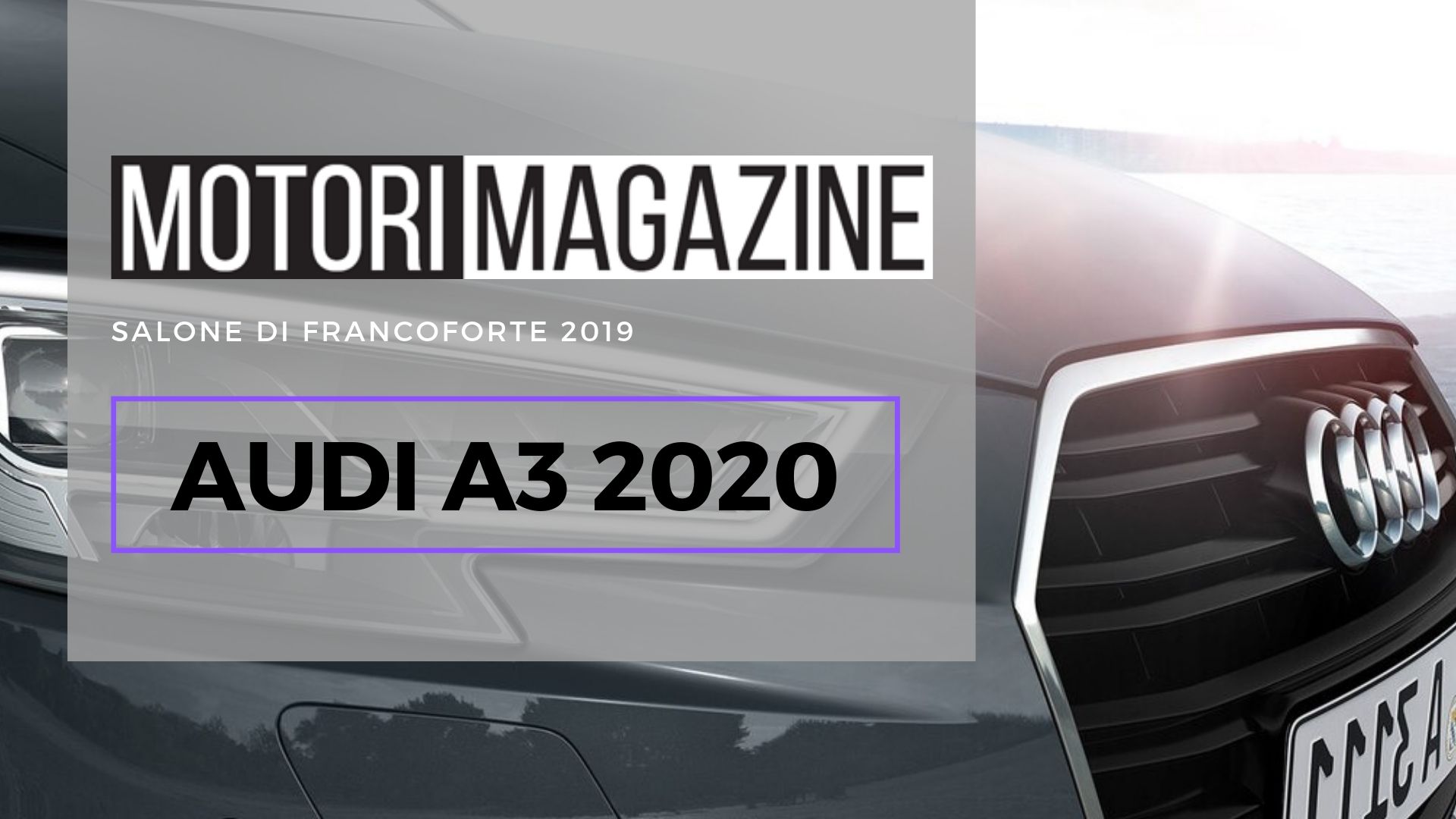 Audi A3 2020