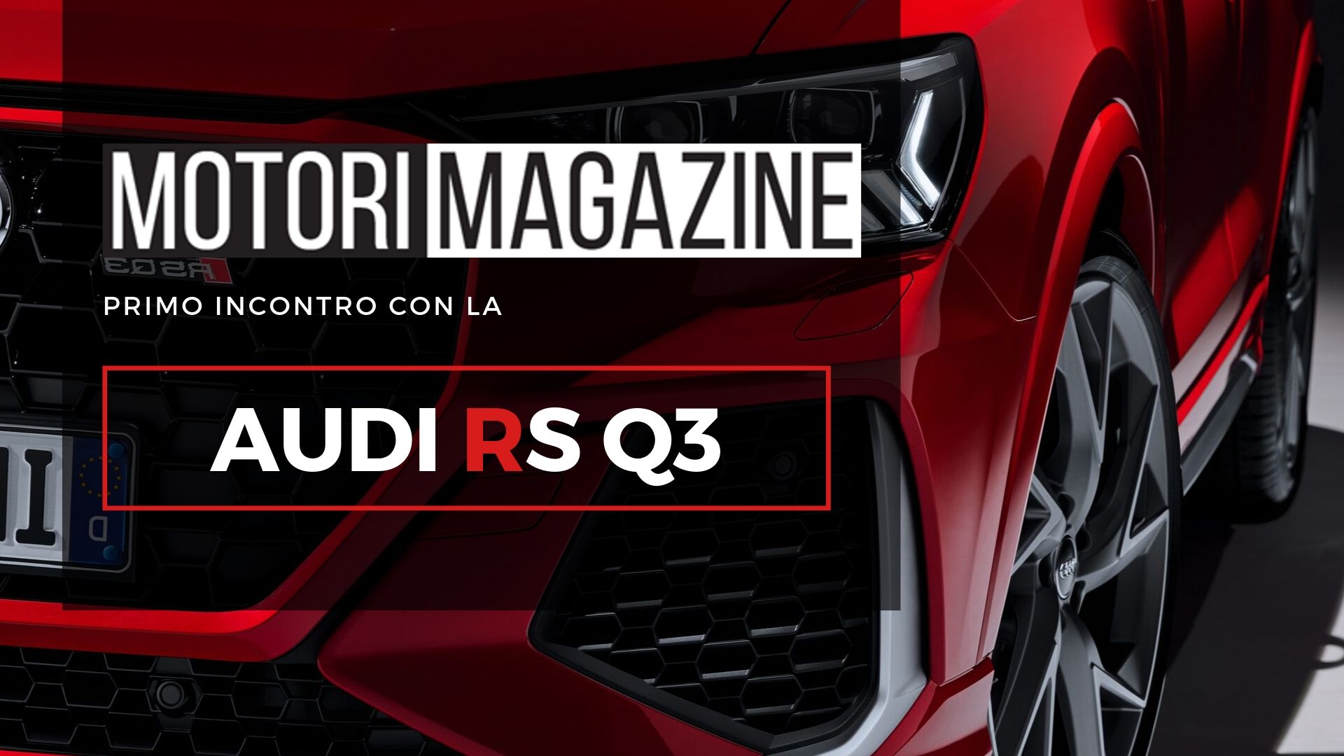 Audi RS Q3 sportback 2020