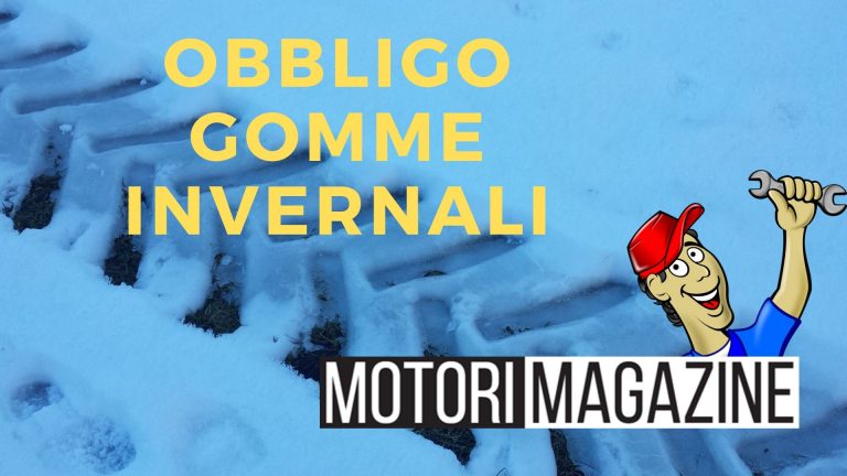 obbligo gomme invernali