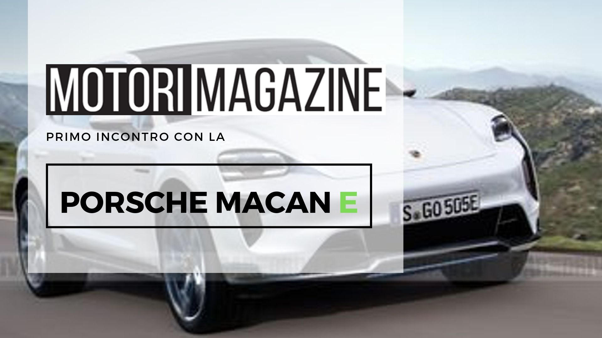 porsche macan elettrica