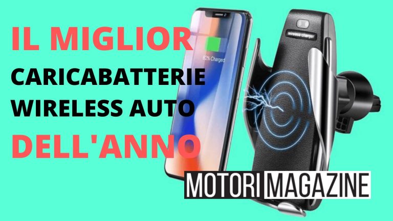 Caricabatterie wireless per auto