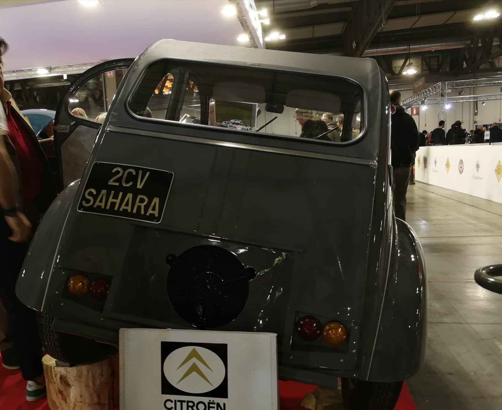 Citroen 2CV Sahara autoclassica milano 2019