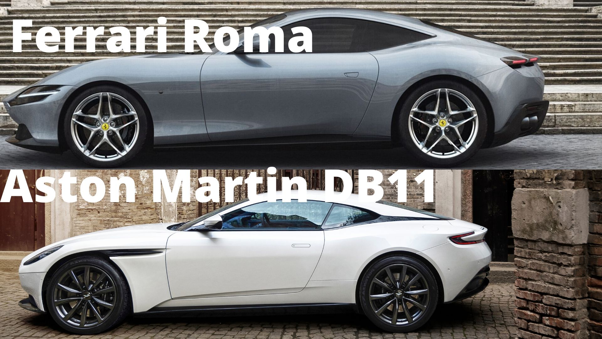 ferrari roma vs aston martin db11