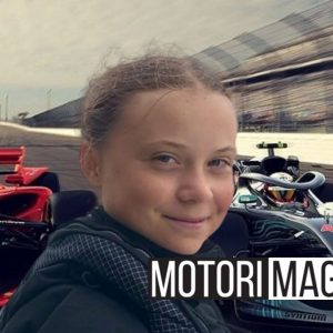 greta thunberg f1
