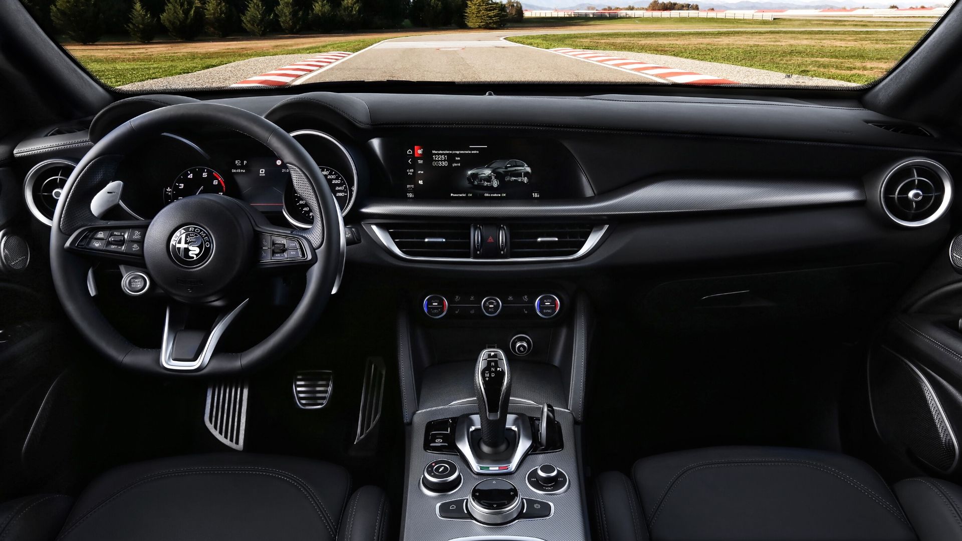 infotainment e interni Alfa Romeo 2020