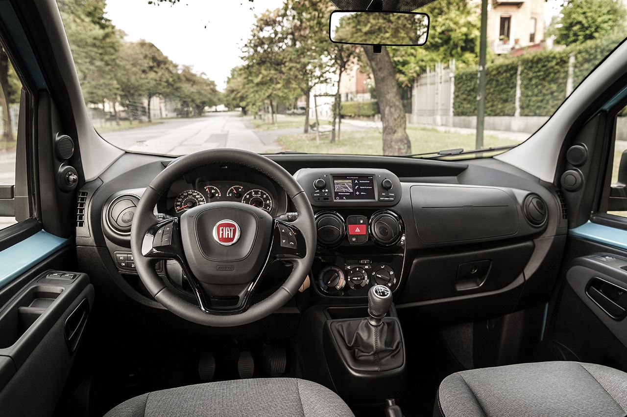 interni e tecnologia fiat qubo