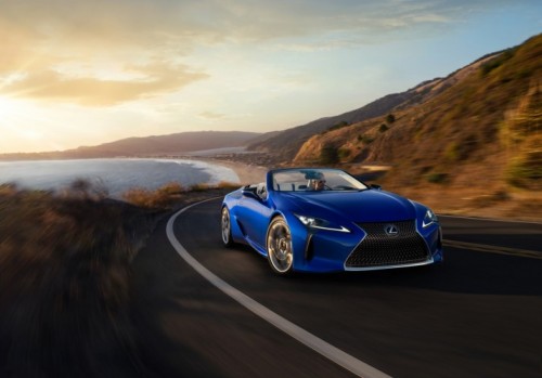 Lexus LC500 Convertible motore