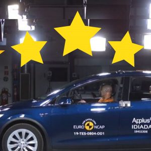 Tesla Model X Euroncap