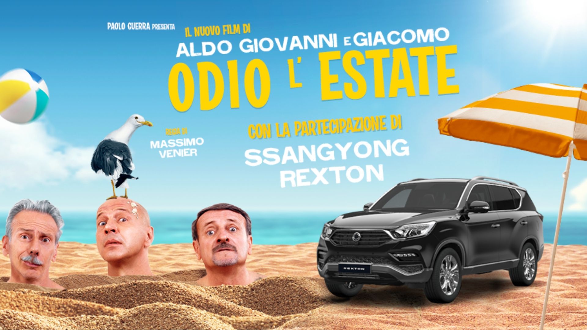 Aldo Giovanni e Giacomo film SsangYong Rexton