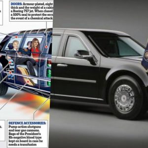 auto blindata donald trump