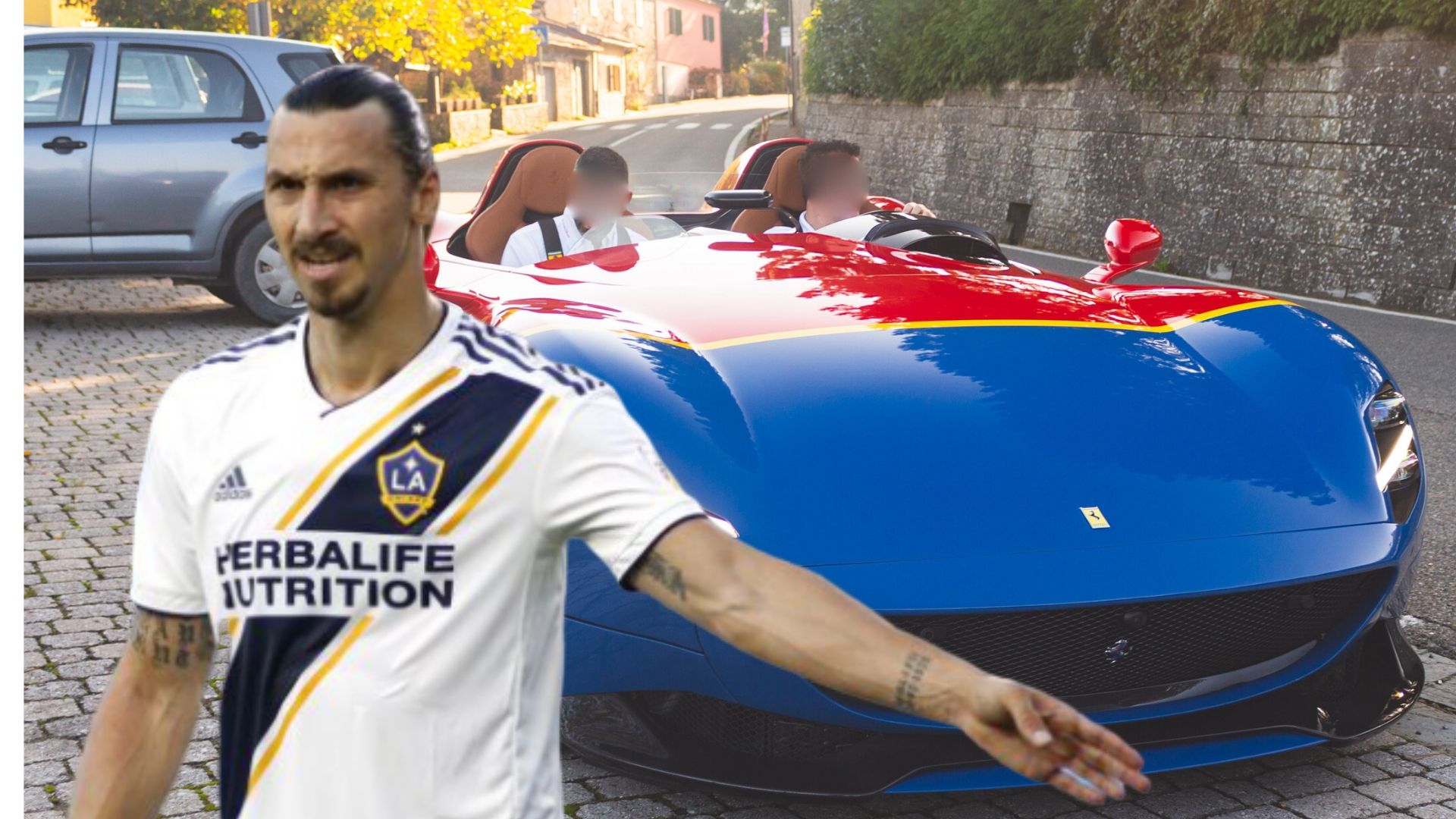 Ibrahimovic Ferrari compleanno