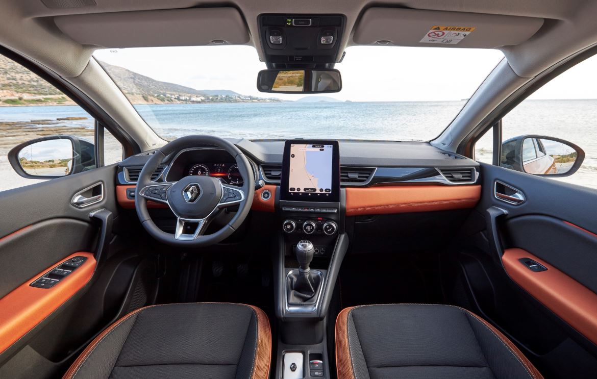 interni e tecnologia renault captur 2020