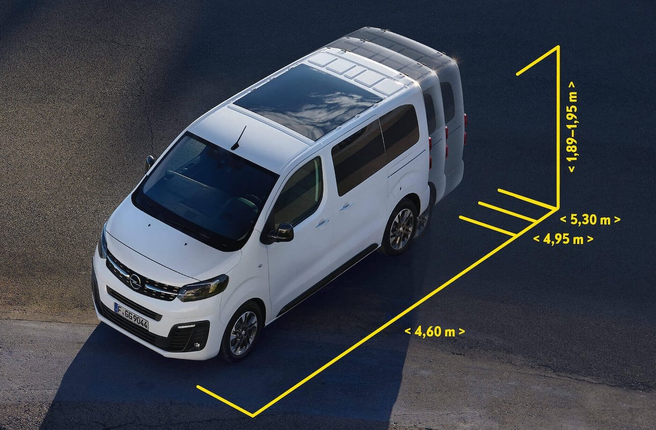 Opel Zafira Life dimensioni