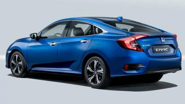 Honda Civic 4 porte dimensioni