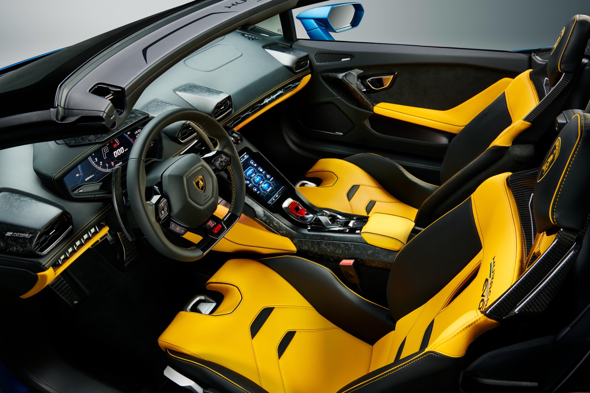 Lamborghini Huracàn EVO Spyder RWD tecnologia