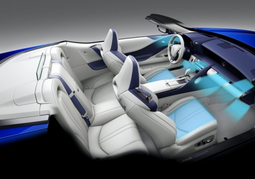 Lexus LC Convertible prestazioni