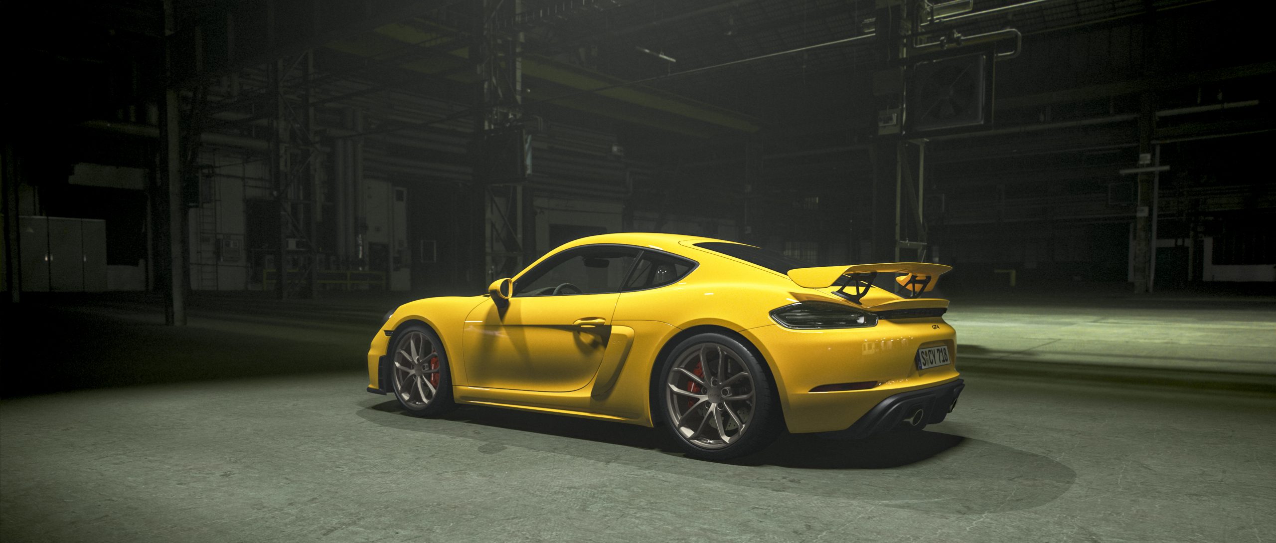 Porsche 718 GT4 motore