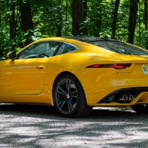 2021-F-Type-Yellow-Rear