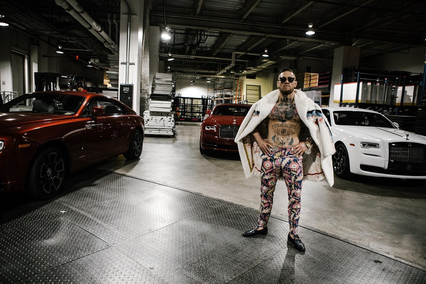 Una delle supercar di Conor McGregor