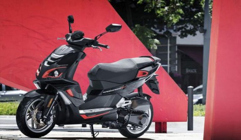 Una foto del Peugeot Speedfight 125