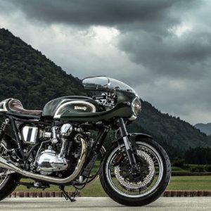 Double Take - Berry Bads Kawasaki W650 _ Return of the Cafe Racers