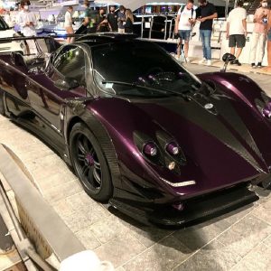 Spot-Pagani-Zonda-Lewis-Hamilton-Monaco-Night
