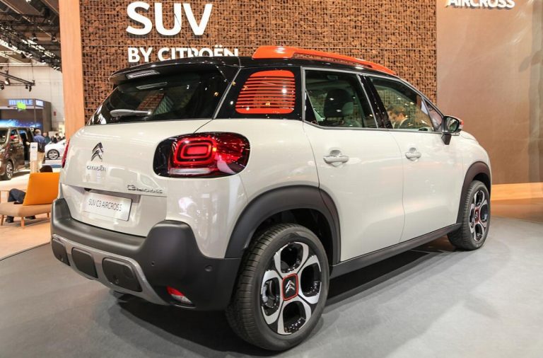 citroen c3 aircross back