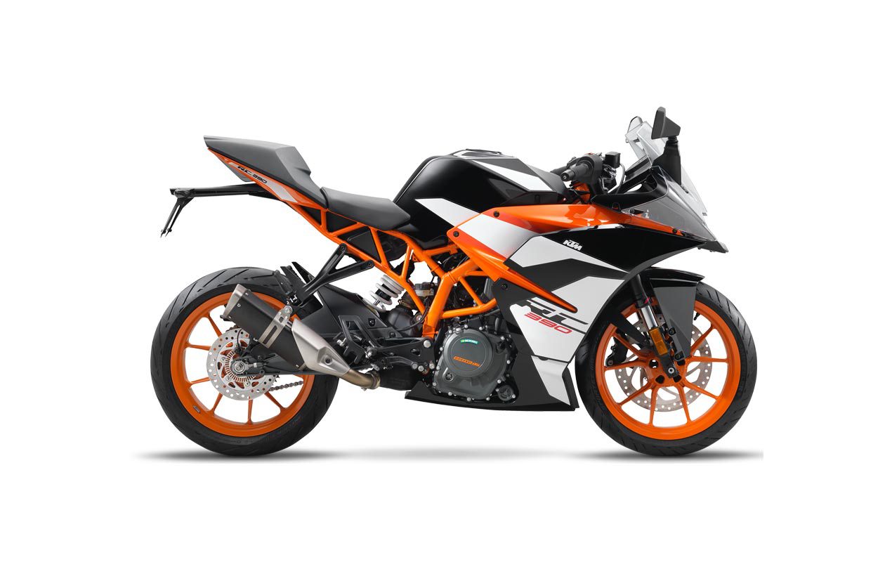 KTM RC 125 e 390 dettagli