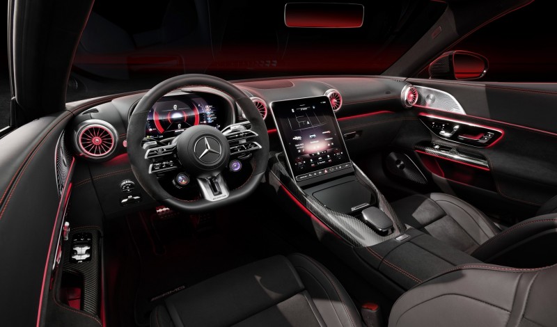 Mercedes SL interno