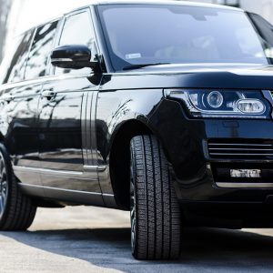 Range Rover fuori strada