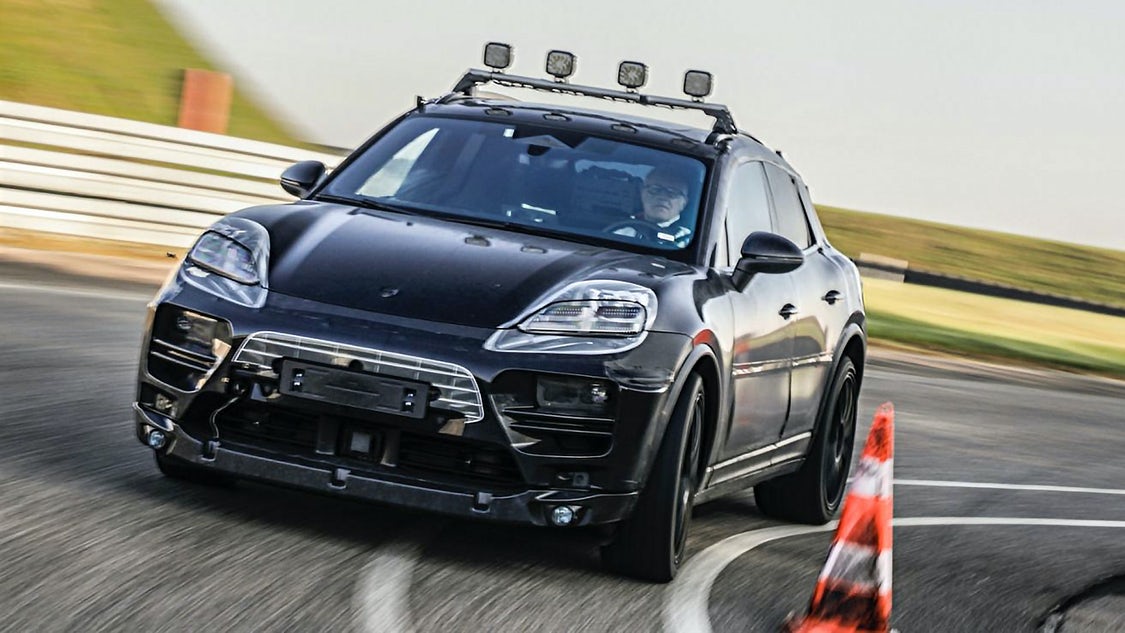 Porsche Macan elettrica dettagli