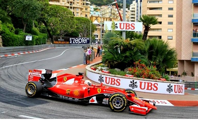 La Ferrari al Gp di Montecarlo