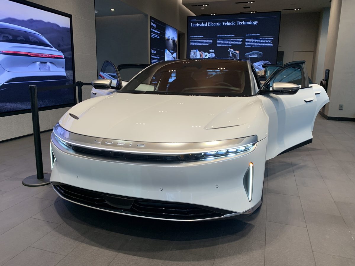 Lucid Air Europa uscita