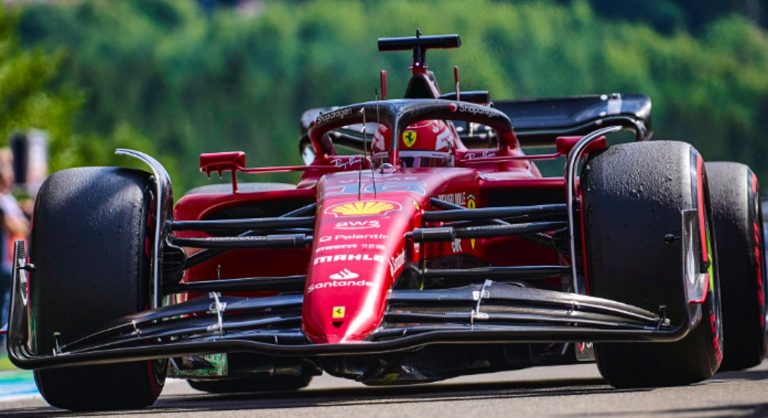 La Ferrari di Charles Leclerc