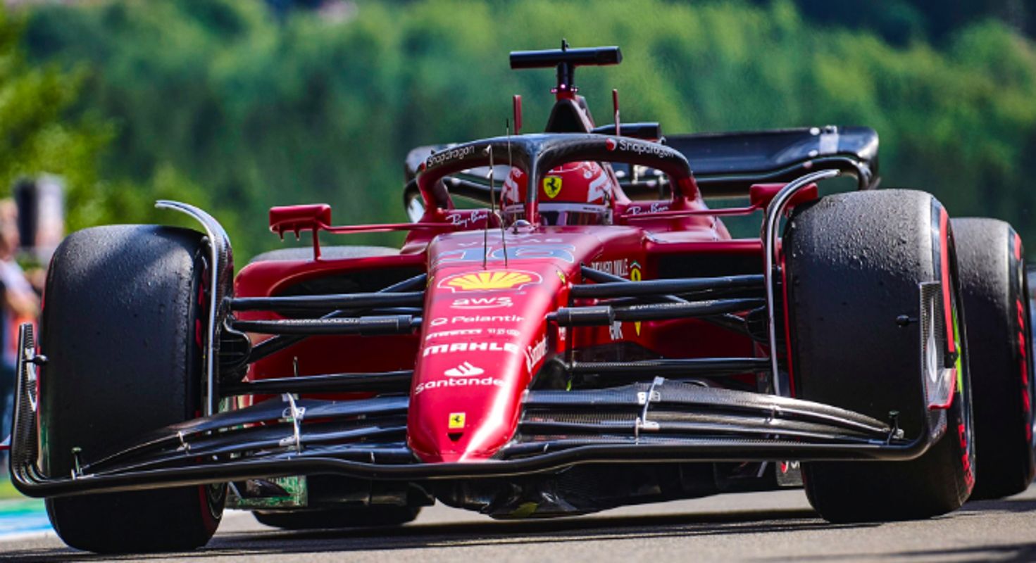 La Ferrari di Charles Leclerc